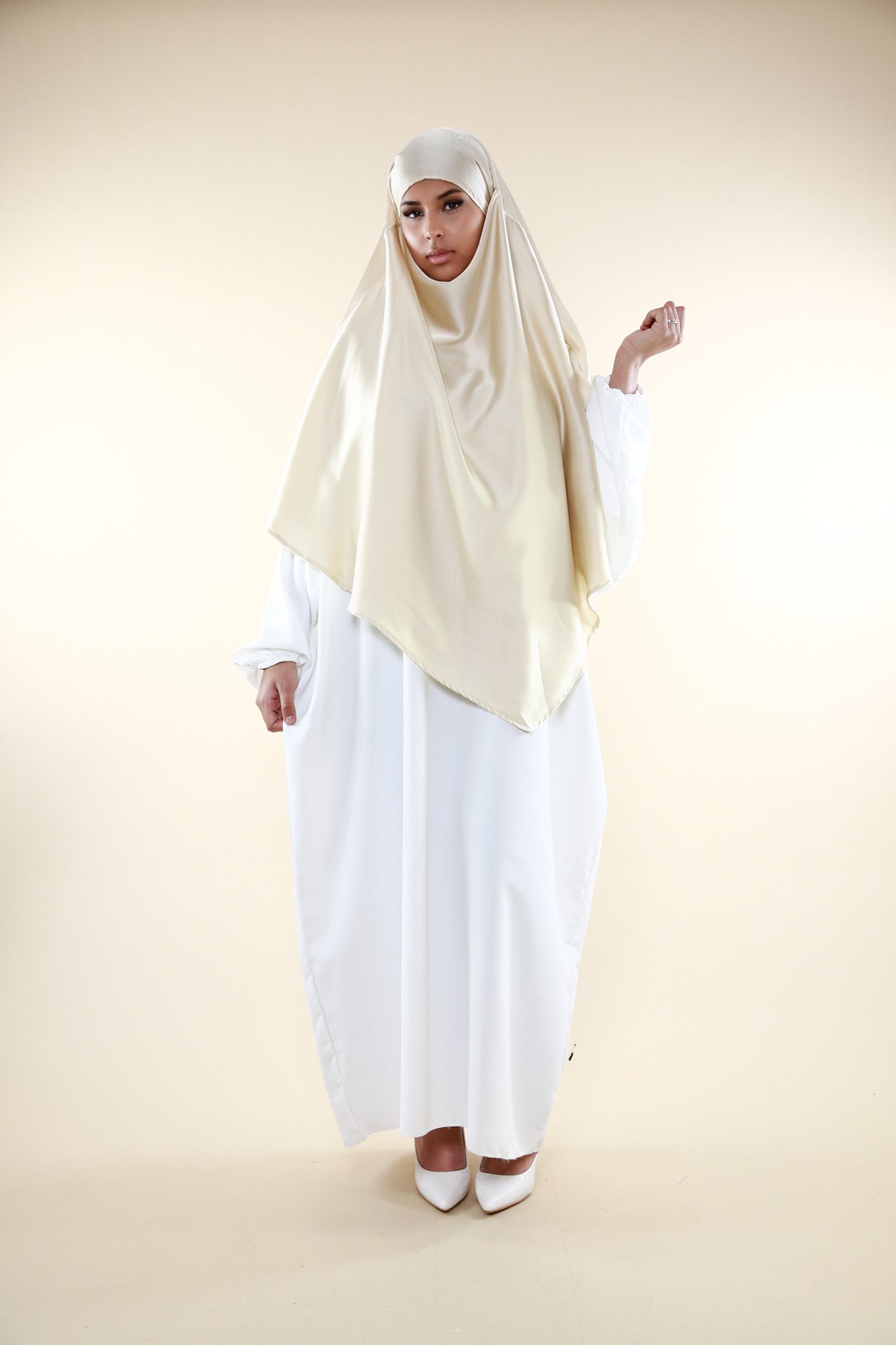 Khimar satiné
