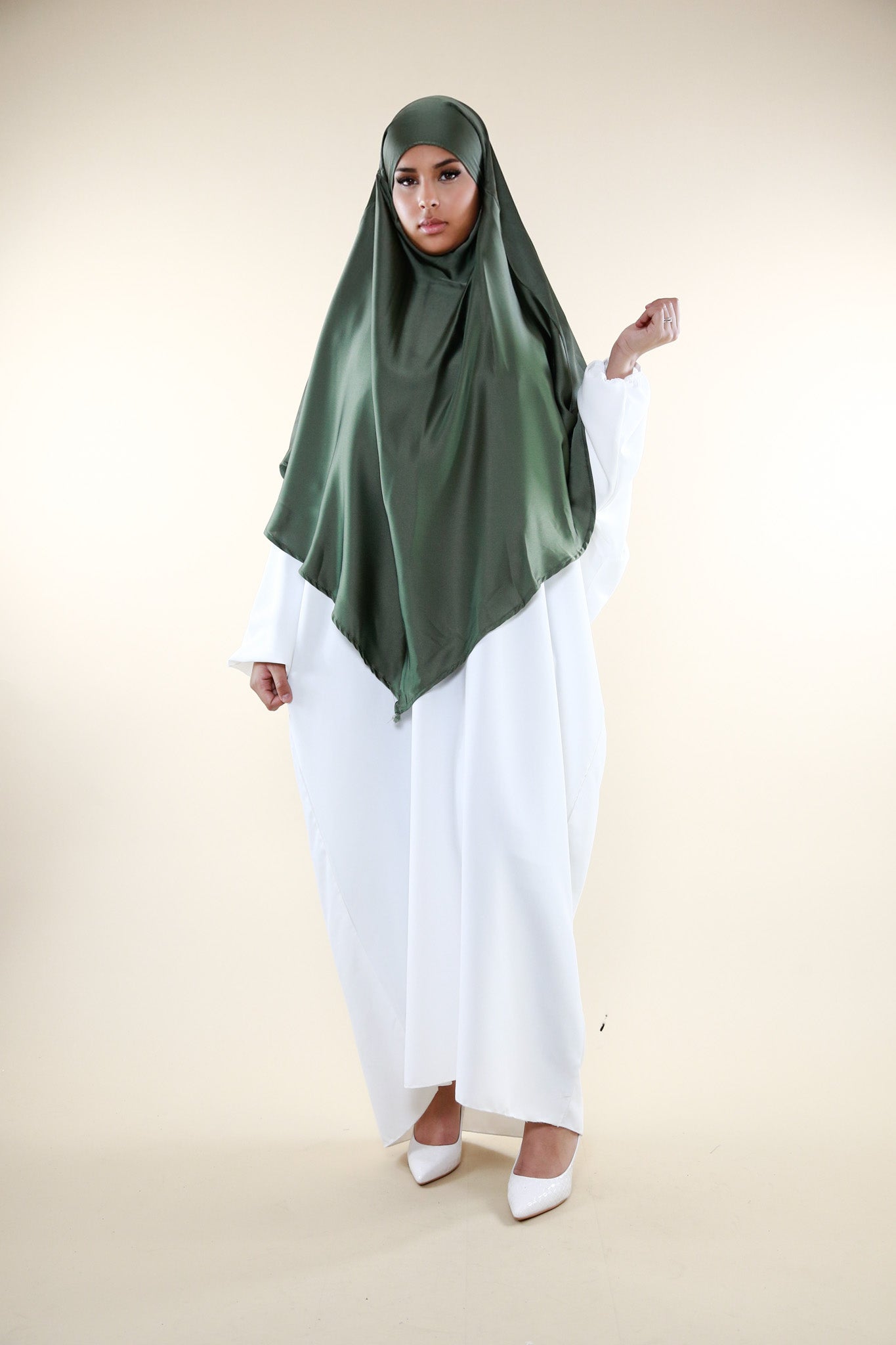Khimar satiné