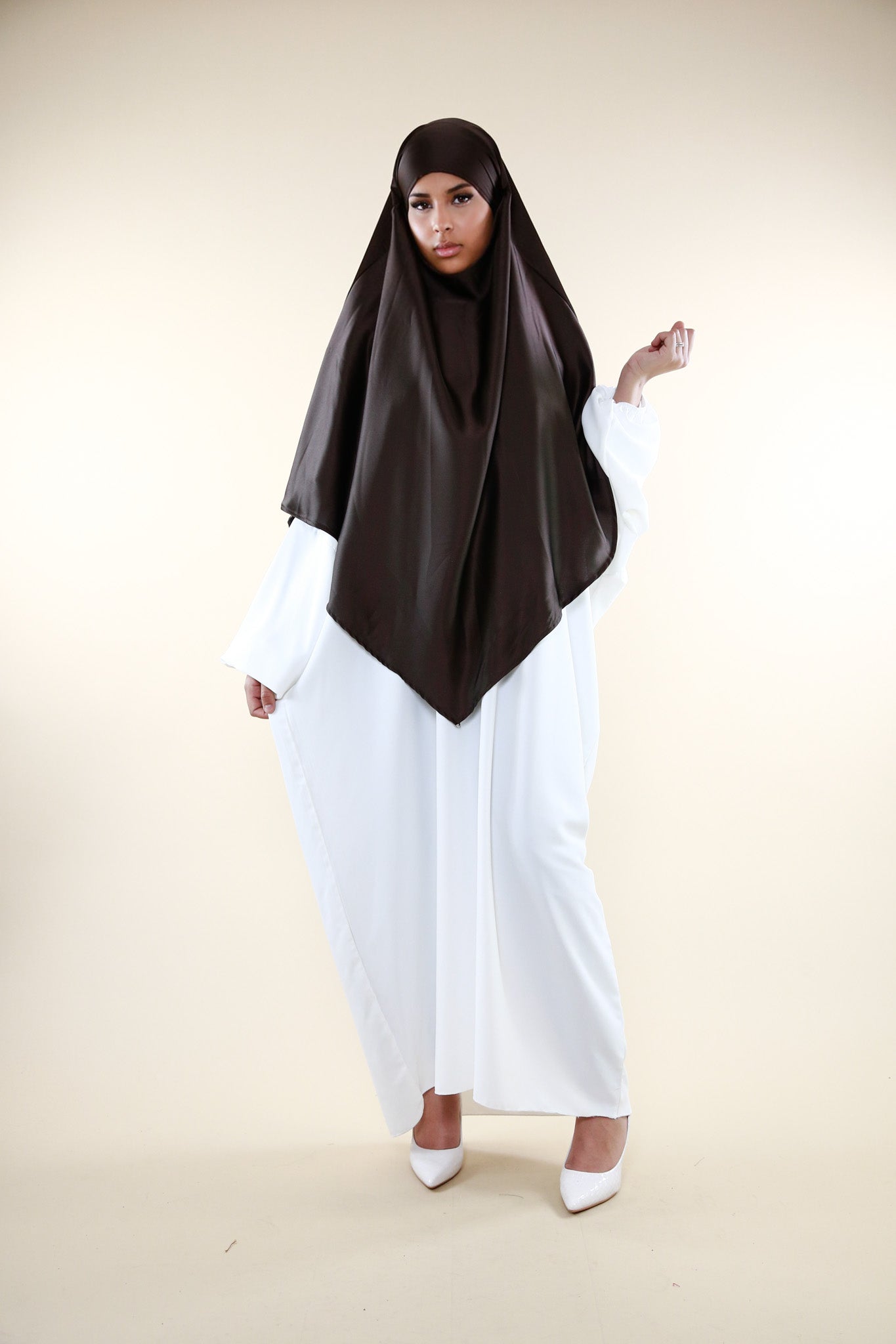 Khimar satiné