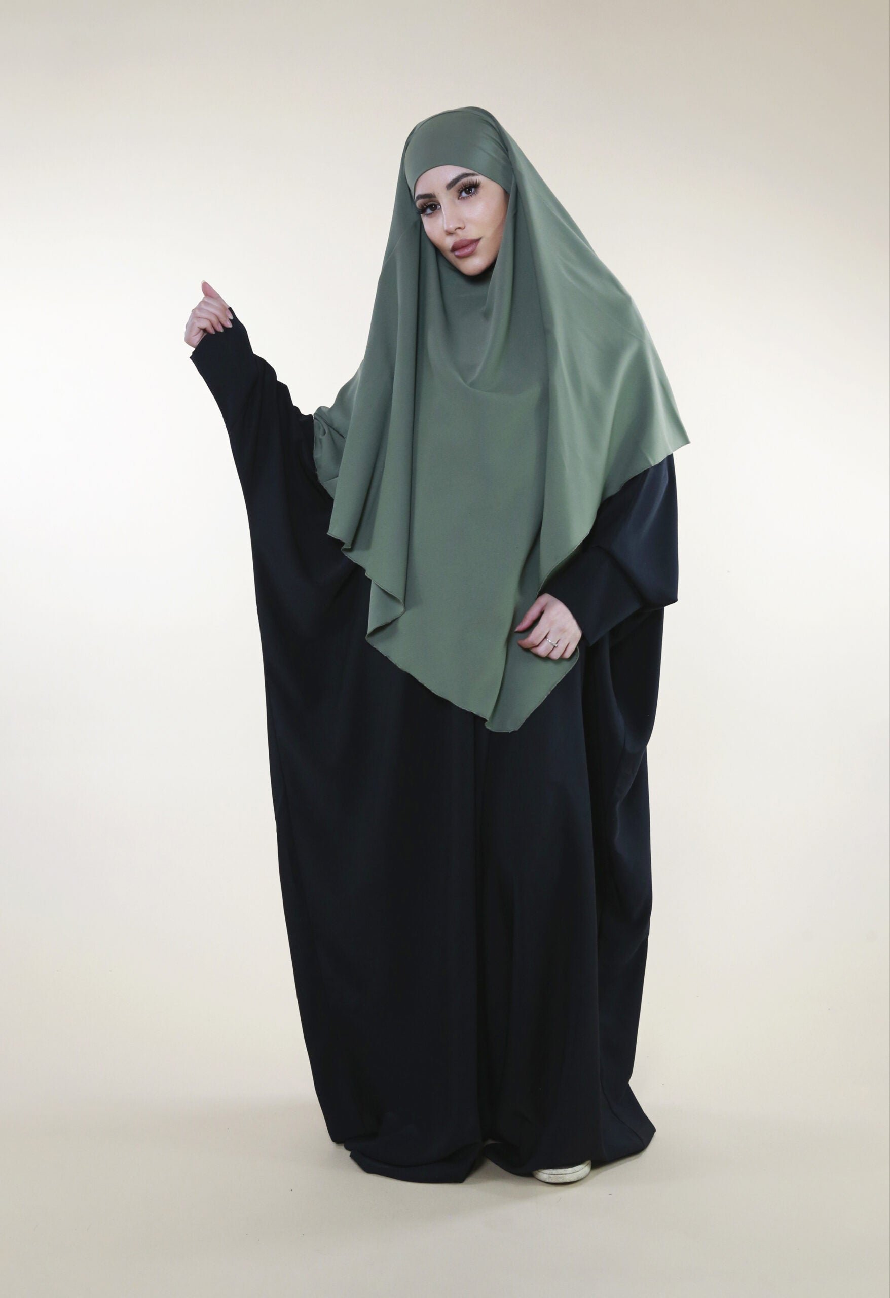 Khimar 1 voile Soie de Médine