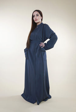 Abaya Dubaïotte à poche