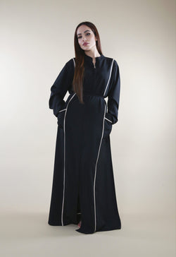 Abaya Dubaïotte à poche