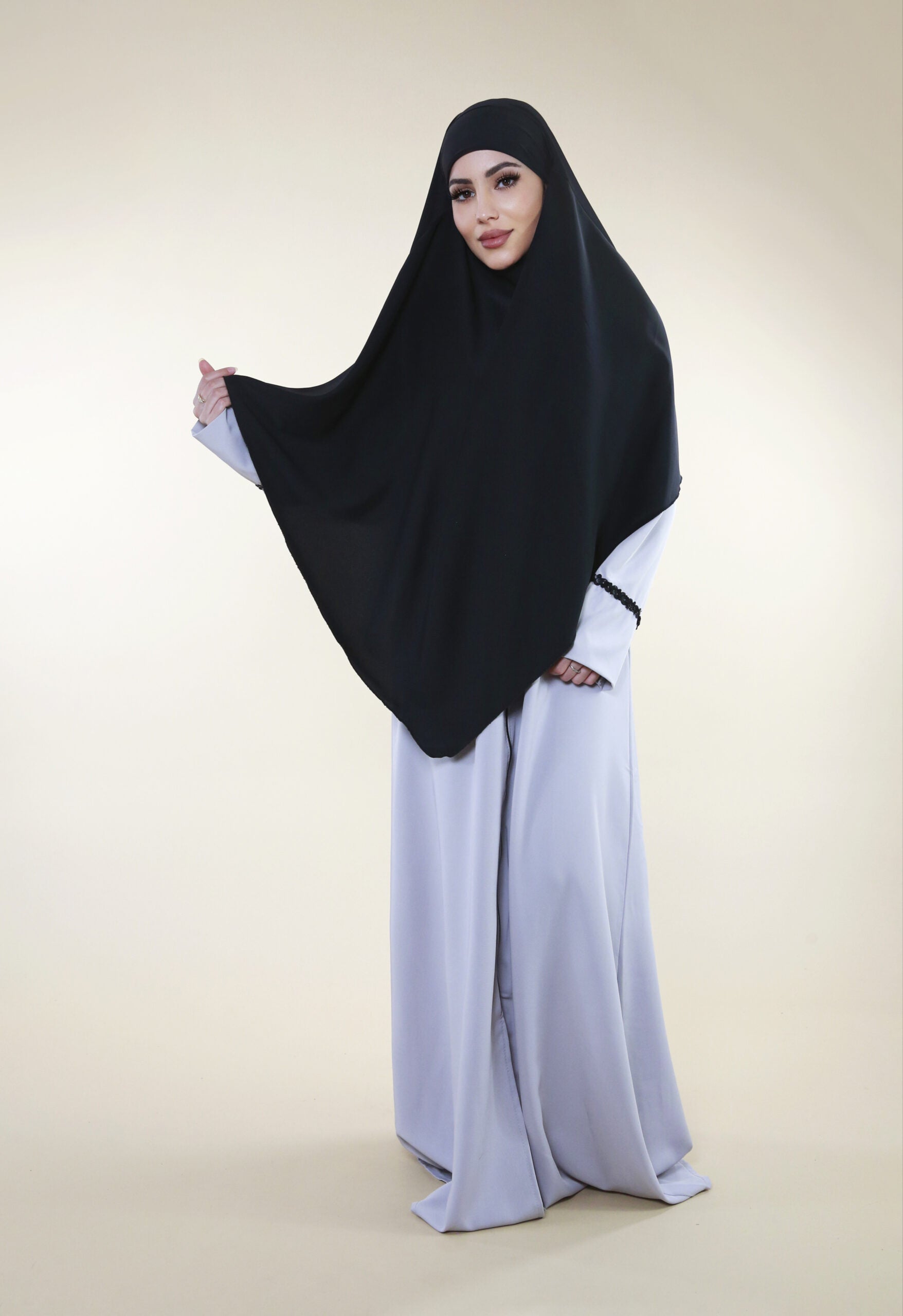 Khimar 2 voiles Soie de Médine
