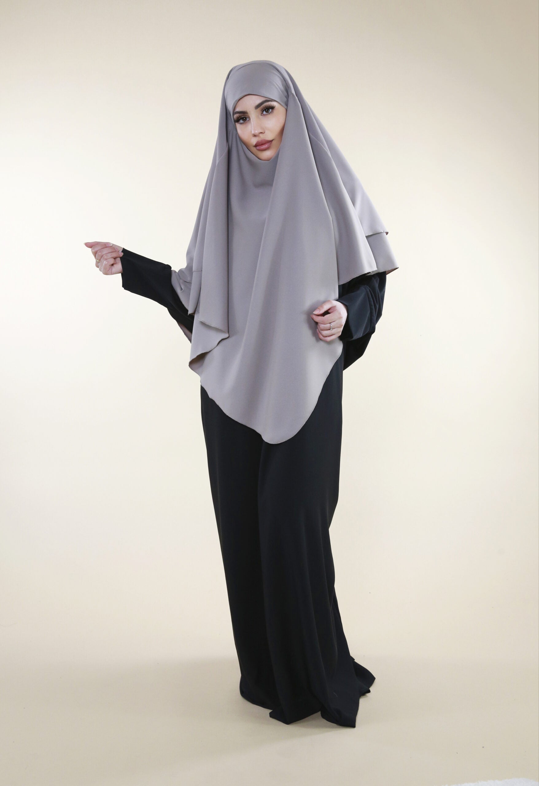 Khimar 2 voiles Soie de Médine