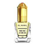 MUSK DE COCO - EXTRACTO DE PERFUME SIN ALCOHOL - EL NABIL - 5 ml