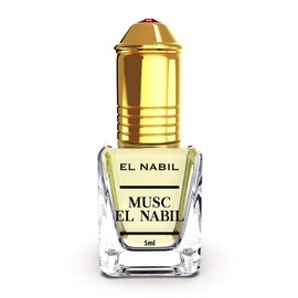 Musc EL NABIL - Sans Alcool – EL NABIL - 5 ml – essence précieuse dans un flacon raffiné