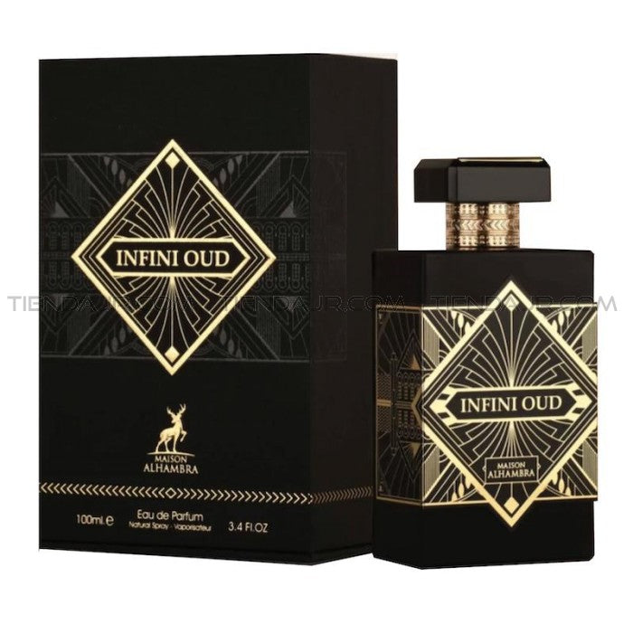 Eau de Parfum Infini Oud - Maison Alhambra – fragrance élégante, parfaite pour les amateurs de musc